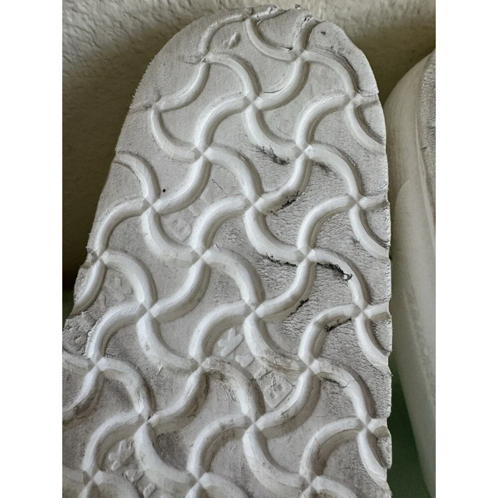 Birkenstock Arizona White EVA Slide Sandals Women's US 9 Standard Buckle Straps